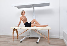Load image into Gallery viewer, Rouge Curve - Red Light Therapy Panel on Motorized Stand
